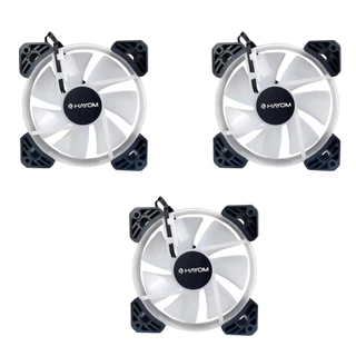 Kit 3 Cooler 120mm Fan Sem ou Com Rgb Ventoinha FC 1307 Para Rgb somente Gabinetes GB1710 GB1713