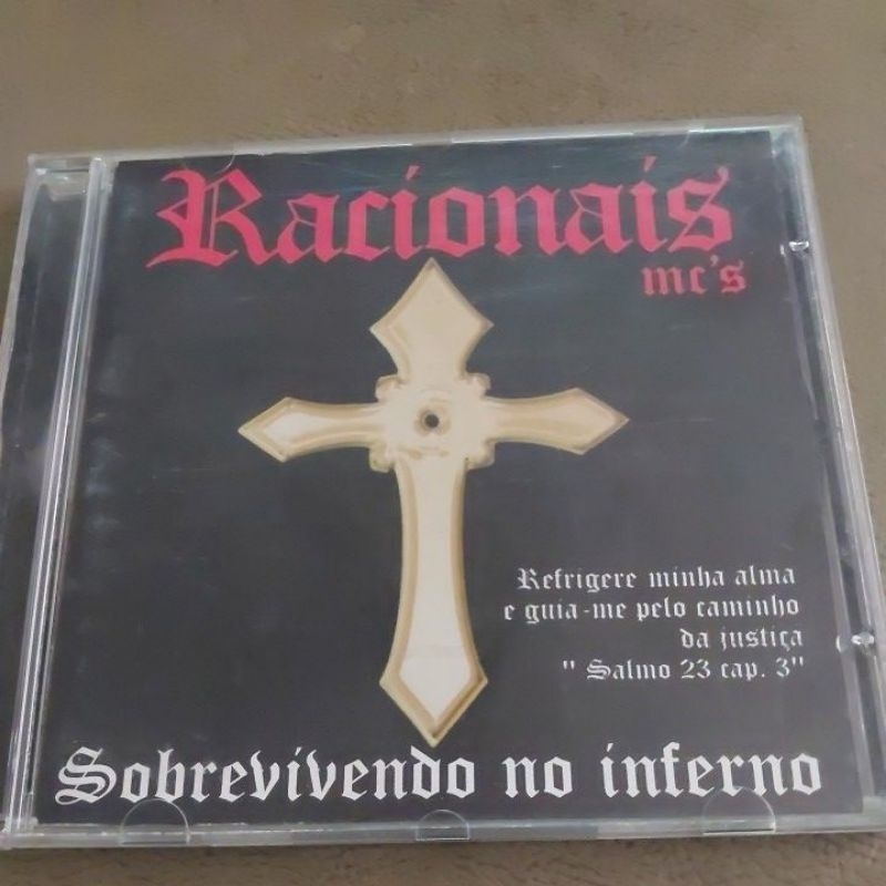 CD RACIONAIS MC'S SOBREVIVENDO NO INFERNO - USADO. | Shopee Brasil