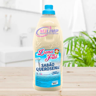 Sabão com Querosene 2L Limpeza Geral Superfície Banheiro Concentrado Dona filo em Oferta na Shopee