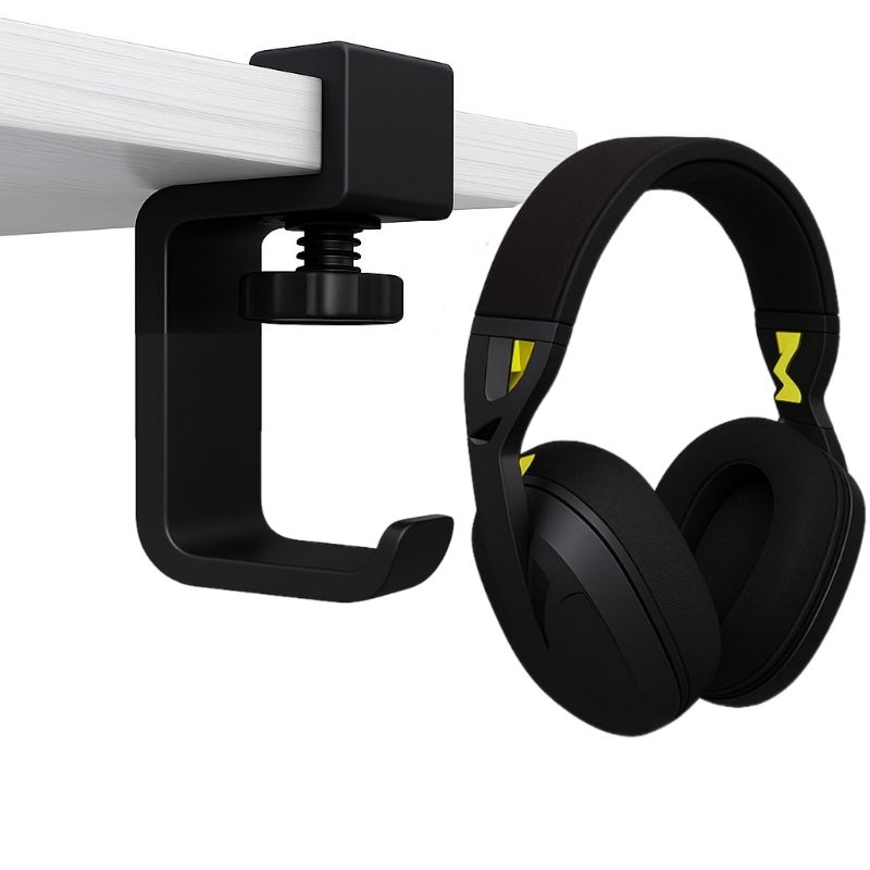 Suporte Para Fone Ouvido Headset De Mesa Ajustável | Escritório, Setup Gamer etc