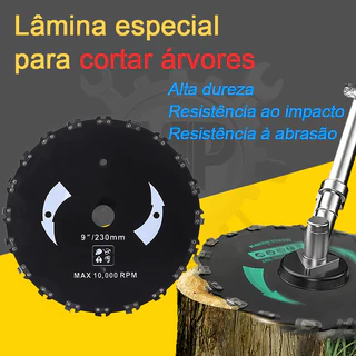 【Kit 3】 20 Dentes Discos de corrente para roçadeiras Motosserras a gasolina Cortadores de grama