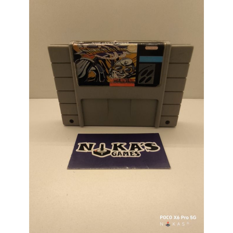 Sobic Blastman Super Nintendo | Shopee Brasil