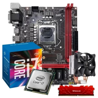 Kit Upgrade I7 7700k + 32Gb Ram 2133hz + Placa Mãe H110m Cs/Br