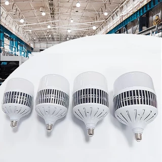 Lâmpada LED de alta potência de 100W/150W/200W, luz branca fria, tensão dupla 110V/220V