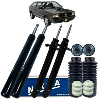 Kit Amortecedor Dianteiro Traseiro Batente Coxim Coifa Gol em Oferta na Shopee