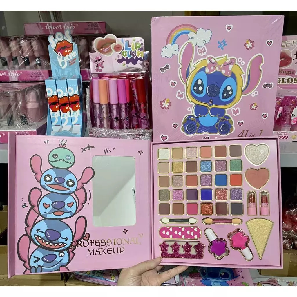 Hello Kitty, paleta de maquiagem Coulommi, maquiagem infantil