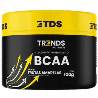 BCAA Trends Nutrition Pote Energia Recuperação Muscular Original Preço Fábrica 1kg 500g 300g 100g