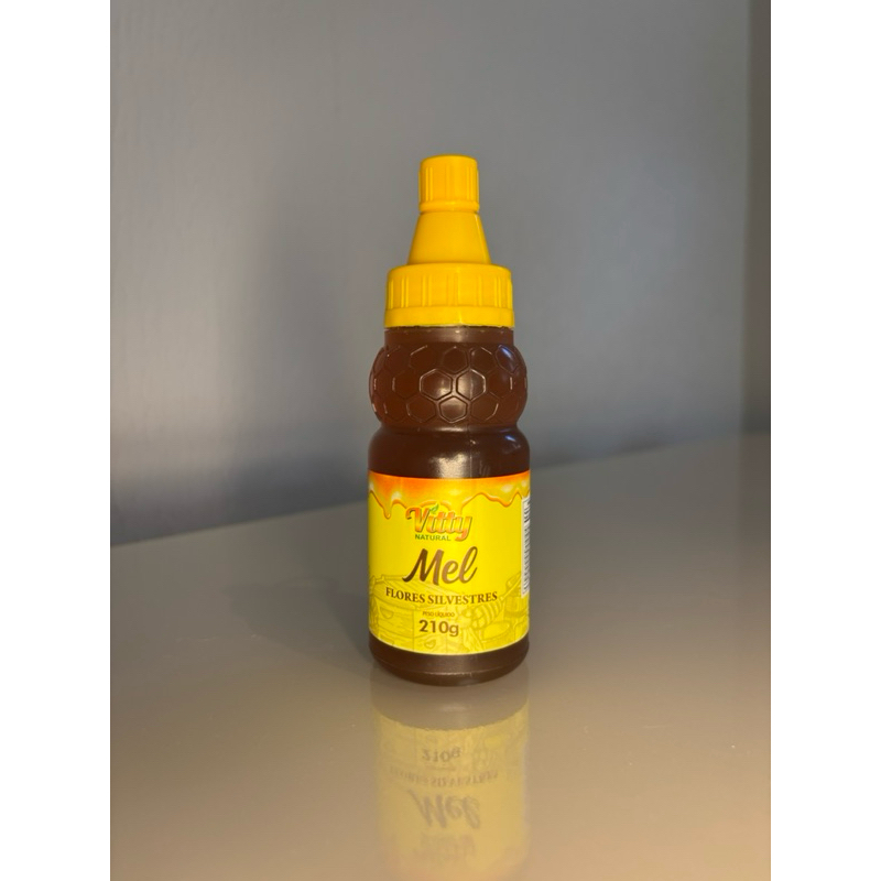 MEL PURO DE ABELHA VITTY NATURAL 210g - SILVESTRE | Shopee Brasil
