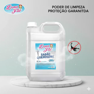 Sabão com Querosene Dona Filo com Ação Repelente Removedor de Graxa e Óleo 5L em Oferta na Shopee