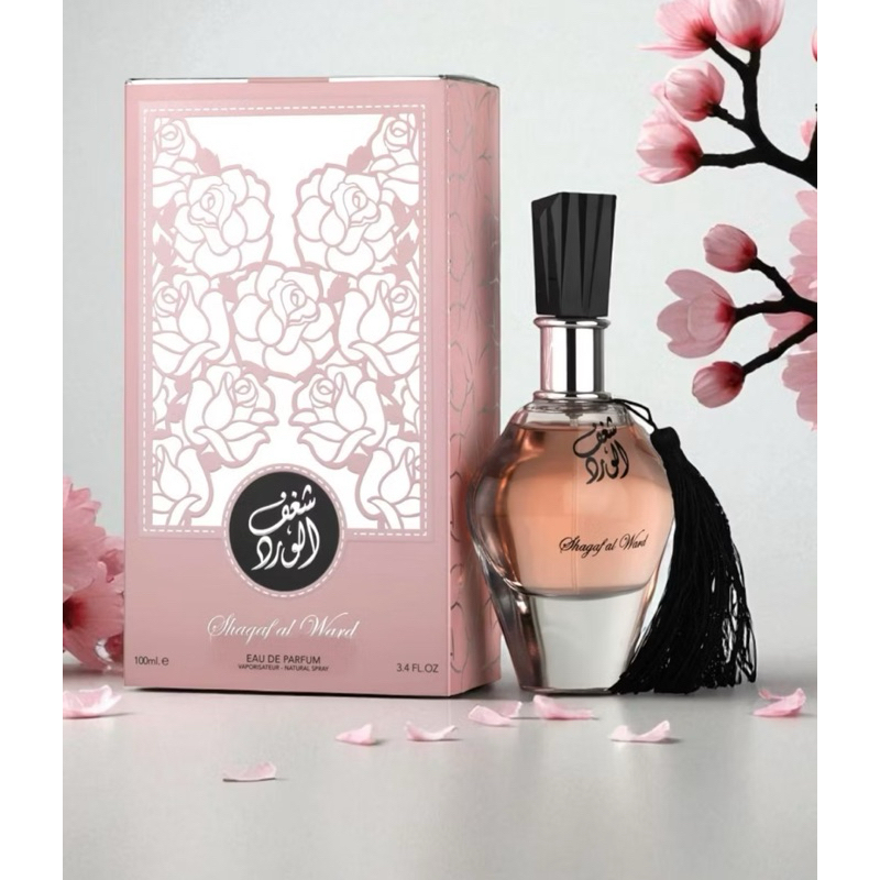PERFUME SHAGAF AL WARD 100ML PARFUM FEMININO ORIGINAL 🌹 | Shopee