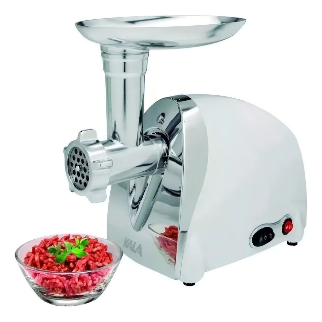 Moedor de Carne Elétrico KALA 500W 220V Inox Com Função Reversa Kit Com ...