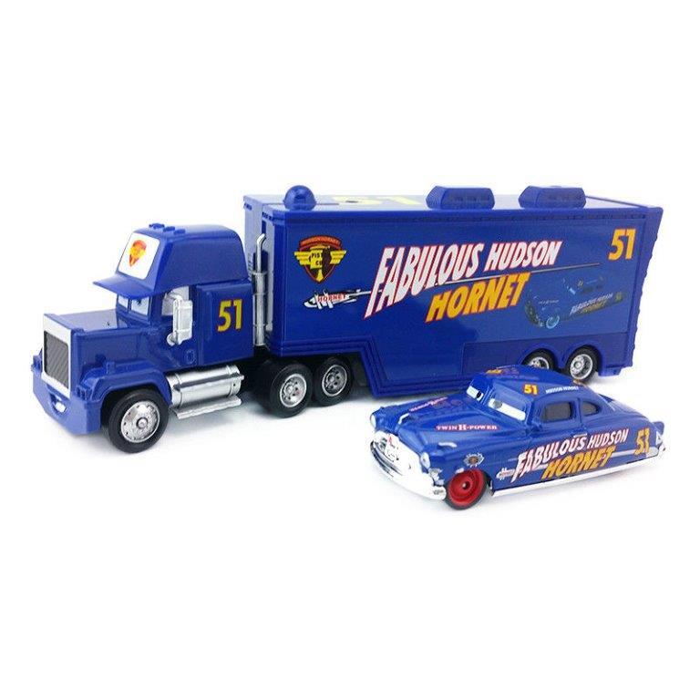 HUDSON HORNET マックィーン　マックイーン　カーズ ミニカー Miniatura Carros 1 Disney - Mack + Hudson Hornet | Shopee Brasil