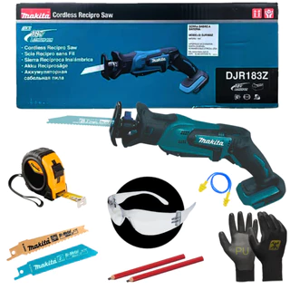 Serra Sabre À Bateria 18v Djr185z Makita Com Kit em Oferta na Shopee