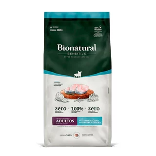 Ração Bionatural Sensitive Para Cães Adultos Raças Pequenas Sabor Peixe Branco 2,5kg em Oferta na Shopee