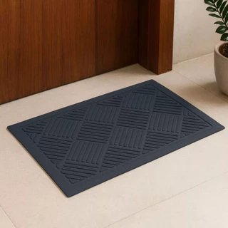 Capacho Habitat De Porta Decorativo Base Antiderrapante Welcome 60x40
