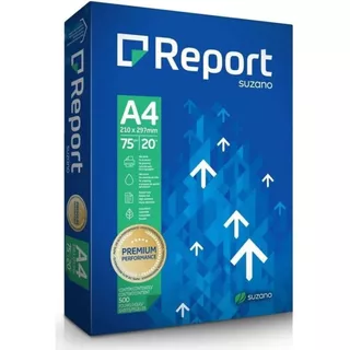 PAPEL A4 C/500FLS 75GR REPORT PREMIUM BRANCO   RESMA em Oferta na Shopee