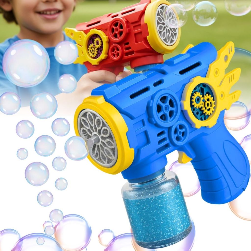 Brinquedo Arminha de Bolha de Sabão Bubble Gun Diversão Infantil ...