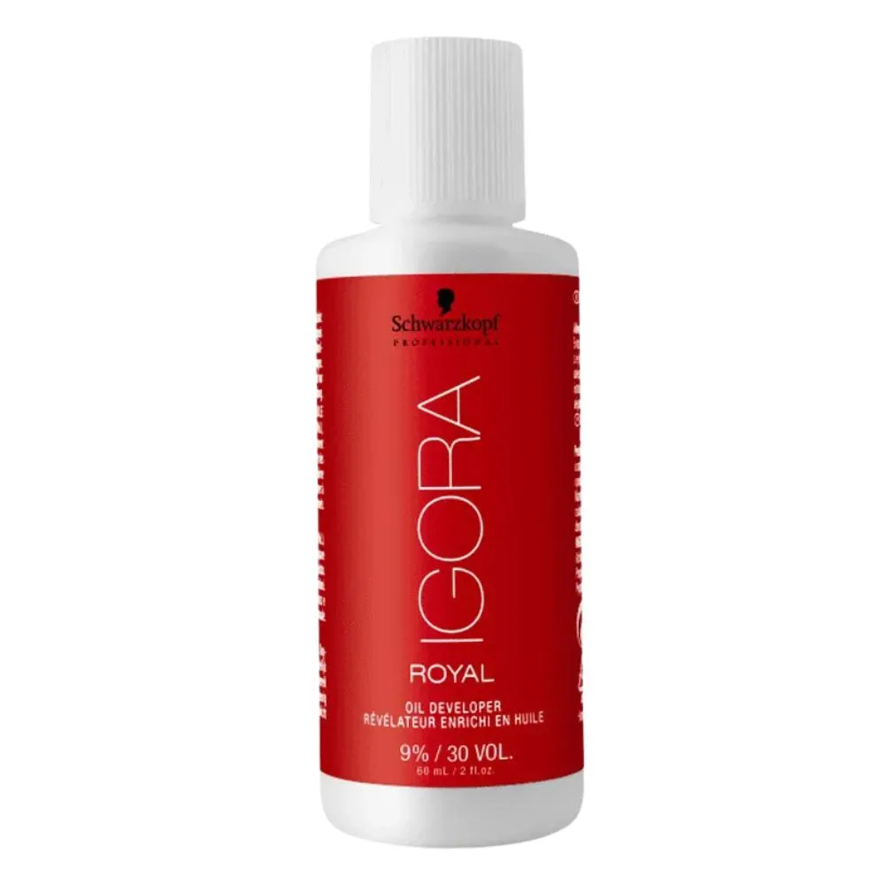 Agua Oxigenada Igora Schwarzkopf 30 Vol 9% 60ml | Shopee Brasil