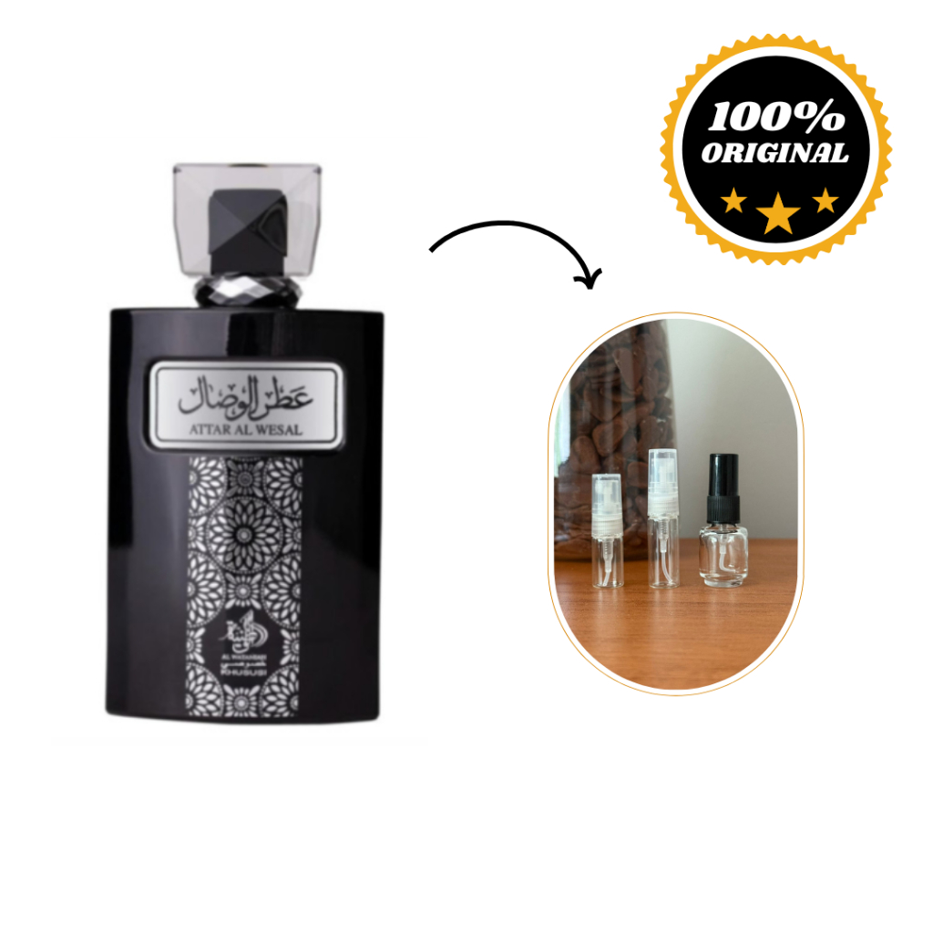 Perfume árabe ATTAR AL WESAL, EDP, parfum masculino original de