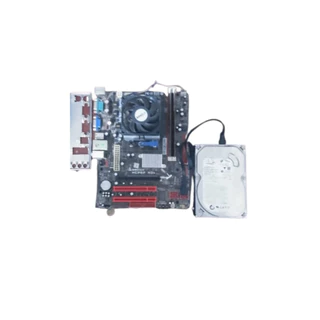 kit placa mae + processador + memoria e HD