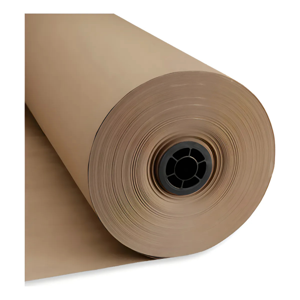 Bobina De Papel Semi Kraft Pintura Mascaramento 80g 90cm 2kg Presentes Premium