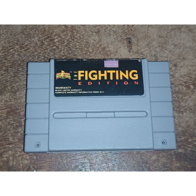 Power Rangers: The Fighting Edition Super Nes | Shopee Brasil