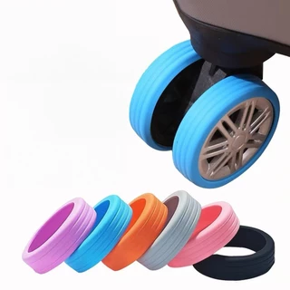 8 Capas Para Rodas De Bagagem Protetores De Silicone  Amortecimento De Ruído Viagens Antiderrapantes E Resistentes em Oferta na Shopee
