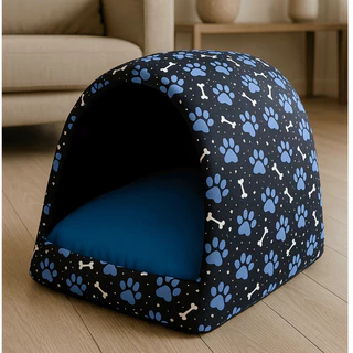 Cama pra Cachorro e Gato Casinha Toca Iglu P a G