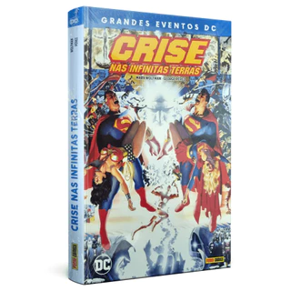 HQ Crise nas Infinitas Terras – Liga da Justiça - Edição Panini 2022 (Capa Dura) | Item de Colecionador DC Comics