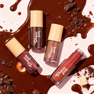Lip Tint Gloss Cream Choco Fun Fenzza 4.5ml NOVAS CORES - SHINE em Oferta na Shopee