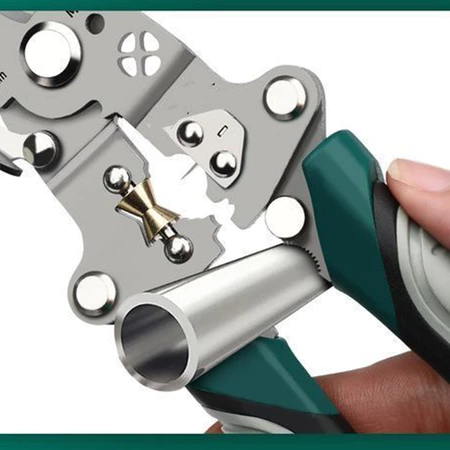 Alicate Automático Decapador Crimpador Eletricista Descacador Fios Decapador Fio Automático 18 Em 1