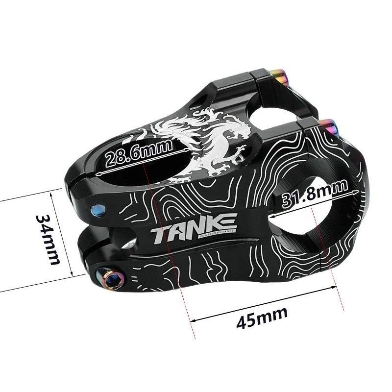 Mesa Bike Prohonsun Cnc 31.8x45mm Tanke 565 Dragon Cores | Shopee