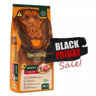 Ração Special dog gold PERFORMANCE c/ batata doce 24% de proteína