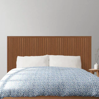 Kit Cabeceira Painel Ripado Autocolante | Linha Madeto Cinamomo em Oferta na Shopee