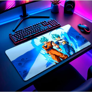 Mouse Pad Gamer RGB Grande com Apoio de Pulso Ergonômico Personalizado Base Premium