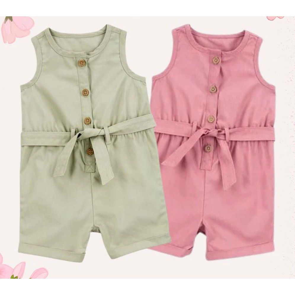 Macacão Romper Carters menina verão Qualidade premium em Oferta na Shopee