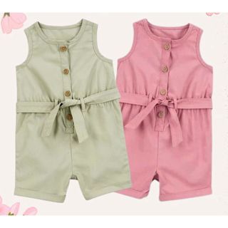 Macacão Romper Carters menina verão Qualidade premium em Oferta na Shopee