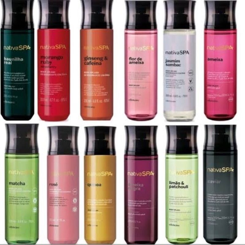 Boby Splash Nativa SPA Boticário 200ml -  Original novo e lacrado. em Oferta na Shopee