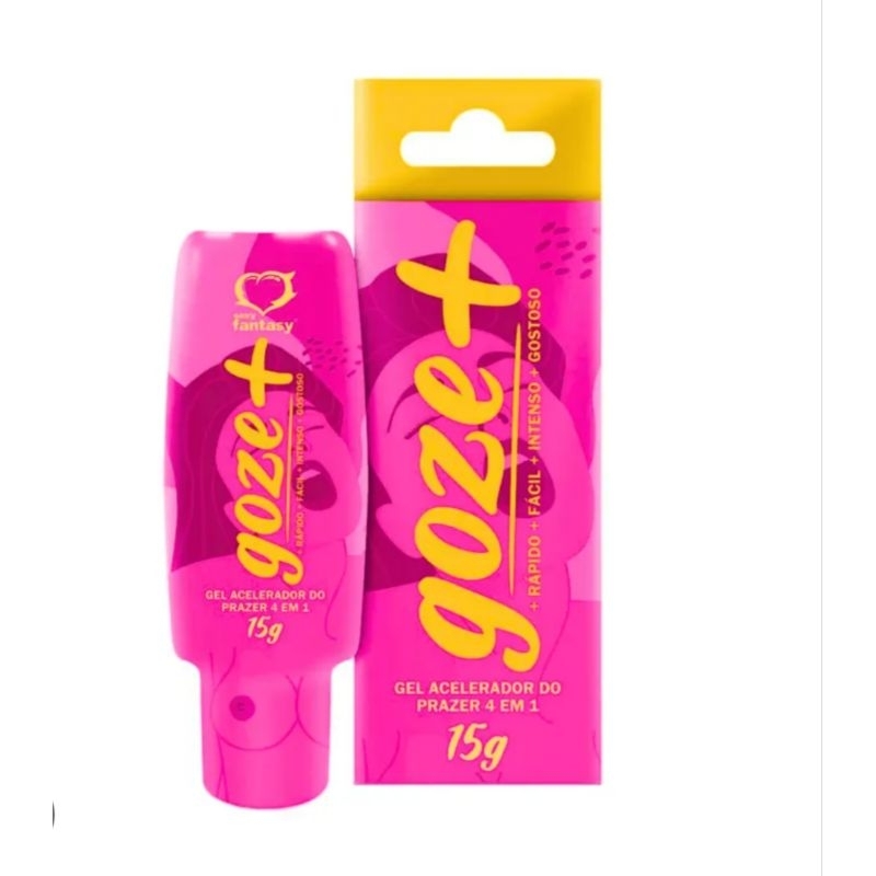 Goze + Gel Acelerador 4 em 1 15g Sexy Fantasy | Shopee Brasil