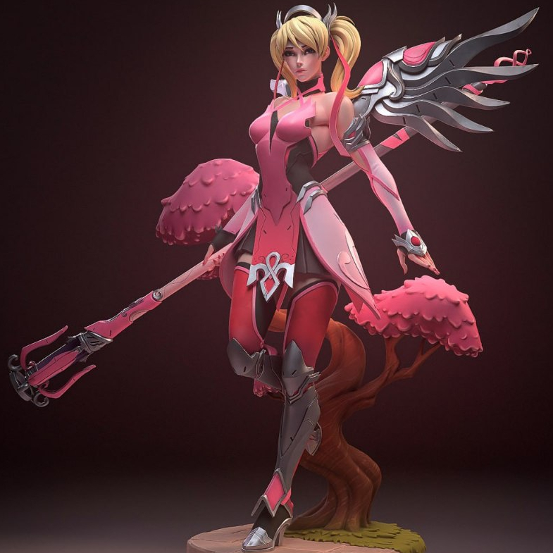 オーバーウォッチ　マーシー　フィギュア Amazon.co.jp: figma オーバーウォッチ マーシー ノンスケール ABS&PVC