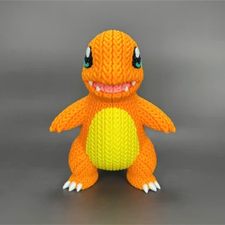 Boneco Charmander Pokémon colecionável Geek brinquedo