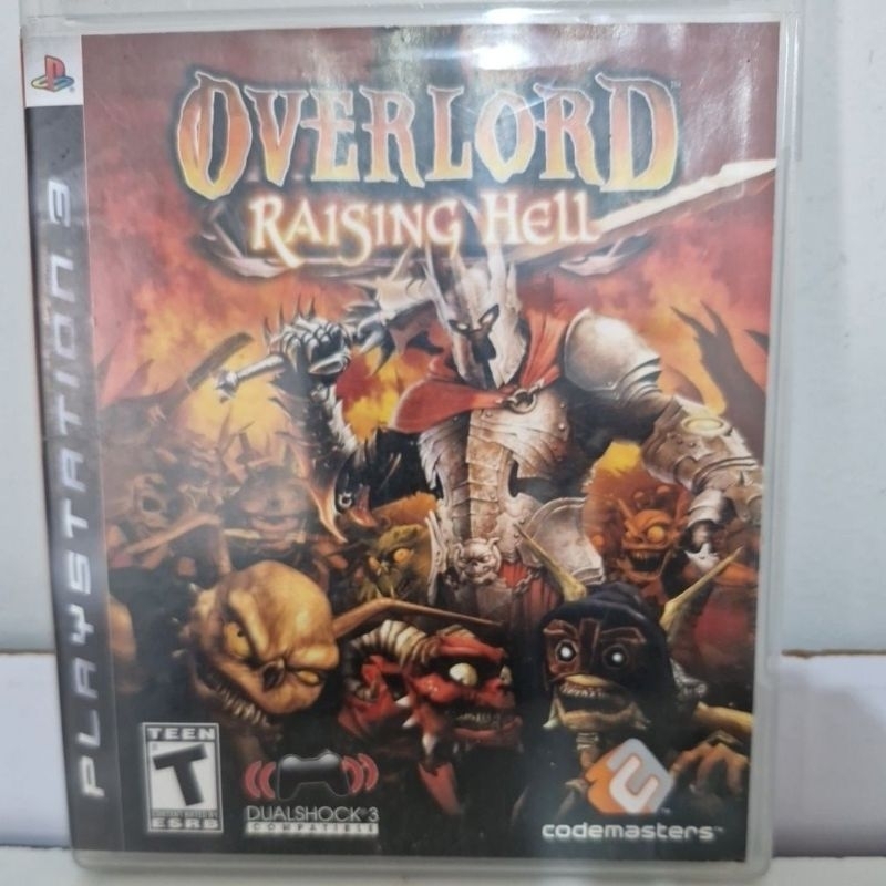 overlord raising hell ps3 | Shopee Brasil