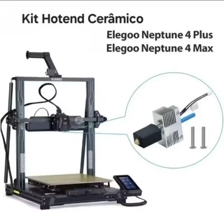 Hotend Elegoo Neptune 4 Max, Neptune 4 Plus kit aquecimento do bico