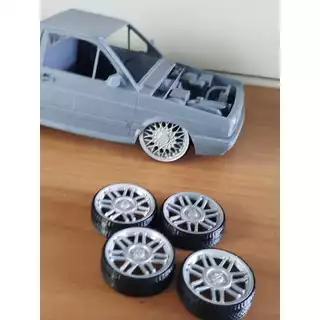 Rodas snowflakes miniatura 28mm