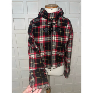 Lovito Preppy Xadrez Geométrico Mulheres Selvagens Knit Top