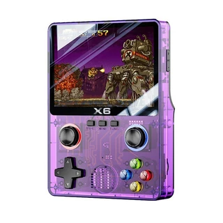 Console Portátil X6 + de 15.000 Jogos Vídeo Game 32g Linux Tela IPS 3.5 Polegadas