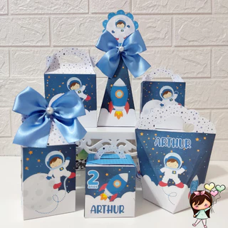 Kit Festa PEGUE E MONTE | Astronauta | Lembrancinhas | Personalizados | FAZEMOS TODOS OS TEMAS