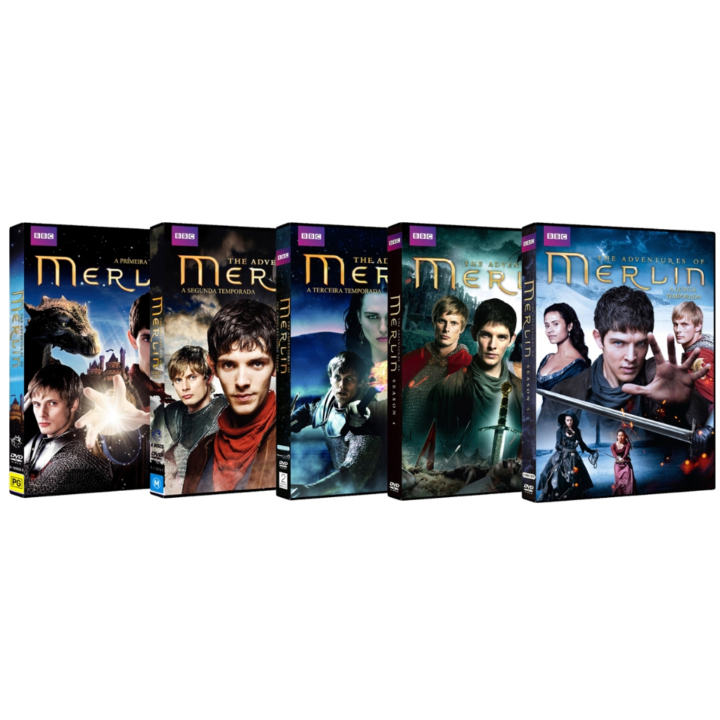 The Adventures of Merlin DVDセット Coleção completa The Adventures Of Merlin Boxset Dvd | MercadoLivre