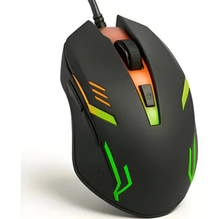 Mouse Com Fio/led Gamer Dpi 2400 - El2110