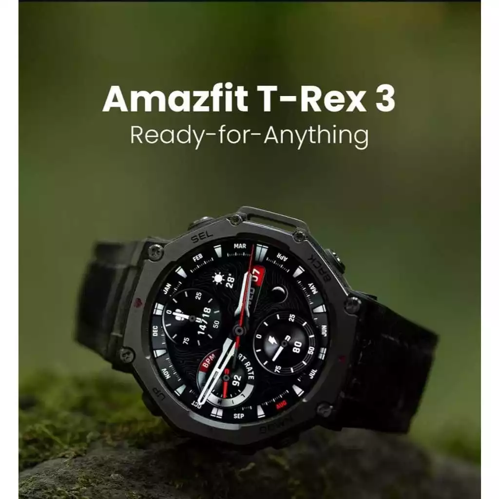 Smartwatch Amazfit T-REX 3 | 10 ATM | Certificação Militar | GPS | 170 Modos Esportivos | ORIGINAL
